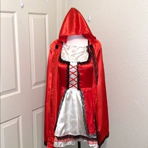 Girls 10-12 Litte Red Riding hood costume